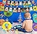 Monster 1st Birthday Decorations Kit - Monster Photo Banner Balloons Cupcake Toppers for Little Monster Party Supplies