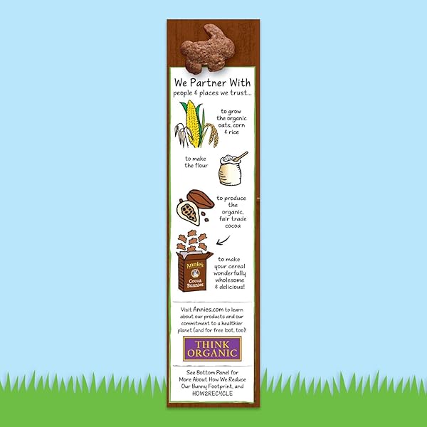ANNIE’S ORGANIC COCOA BUNNIES CEREAL, 10 OZ (PACK OF 10)