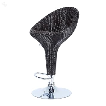 Royaloak Riva Bar Stool (Black)