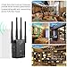 VICTONY WA1200-1200Mbps Dual Band WiFi Range Extender with 4 External 3dBi Antennas Signal Booster with 360 Degree WiFi Repeater (BK-2)