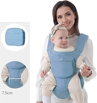 pink velvet baby carrier