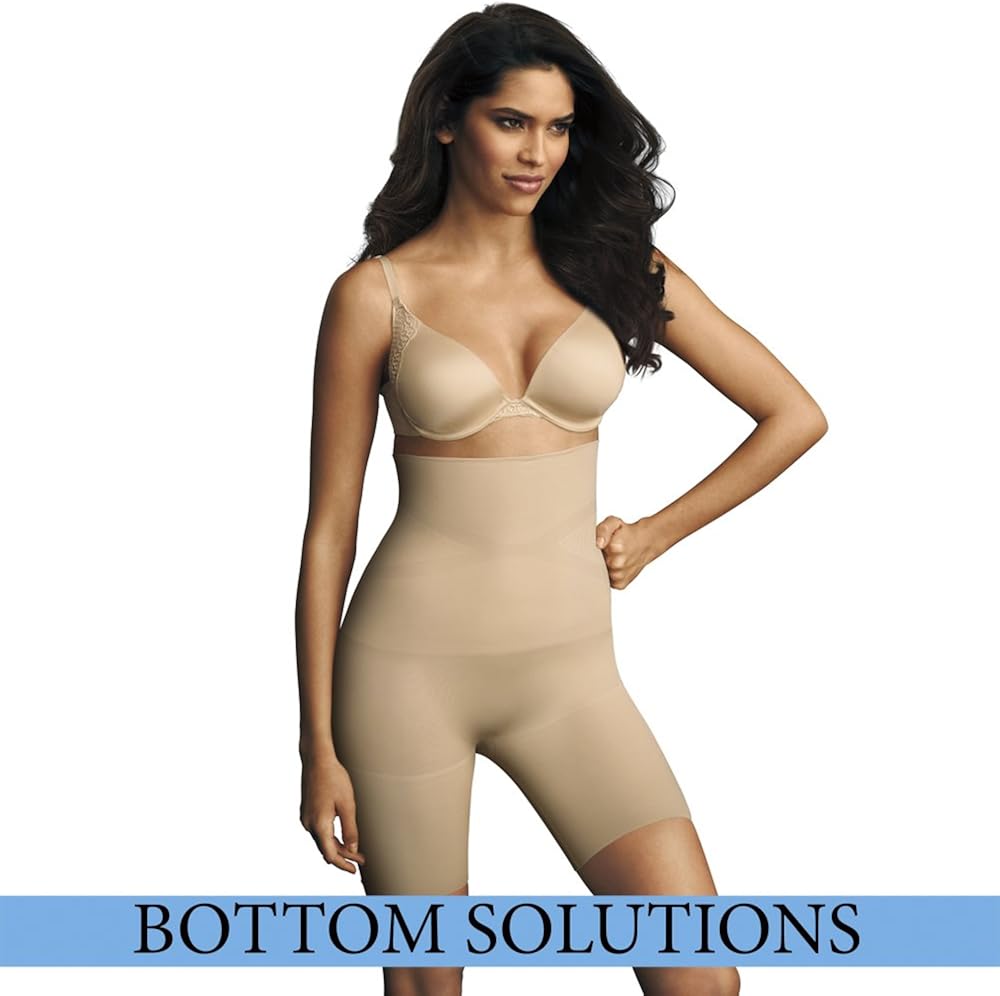 Maidenform Women's Shapewear Hi Waist Thigh Slimmer at  Women’s Clothing store