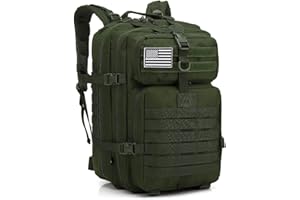 Lovelinks21 Hiking Assault Backpack Waterproof Motorcycle Backpack Bug Out Pack Rucksack for Outdoor Hiking