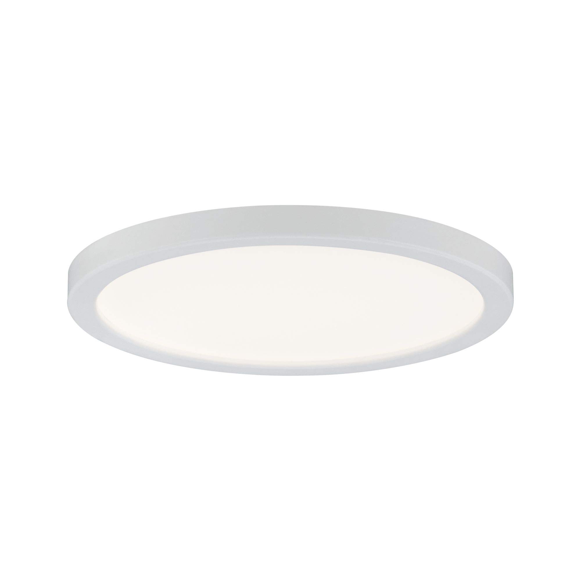 Paulmann 92944 Areo LED Panel Round incl. 1x8-watt Ceiling lamp White matt Ceiling luminaire Plastic Living Room lamp 3000 K