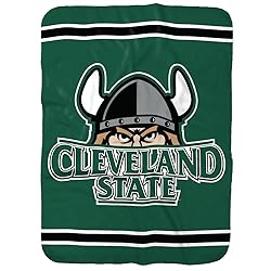 Cleveland State University Primary Logo Stripes