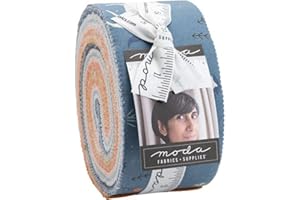 Aneela Hoey Meander Jelly Roll 40 2.5-inch Strips Moda Fabrics 24580JR