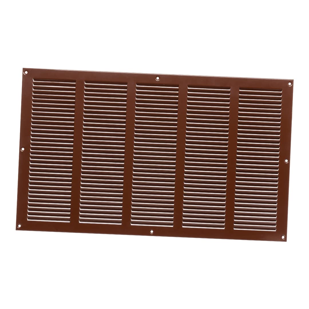 500mm x 300mm Brown Metal Air Vent Grille