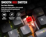 Sumvision Seeker Destroyer II 60% Mechanical Keyboard Red Switch RGB 19 Modes view 4