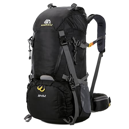 SHADOW DOMAIN Trekkingrucksack mit 40L Wanderrucksack Fassungsvermögen aus strapazierfähigem Nylon. Großer Rucksack, perfekt 