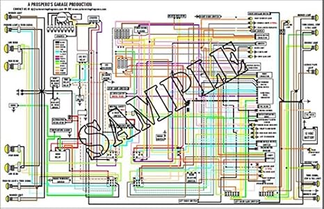 Prospero's Garage VW.72.Kombi Color Wiring Diagram for 1972 VW Bus