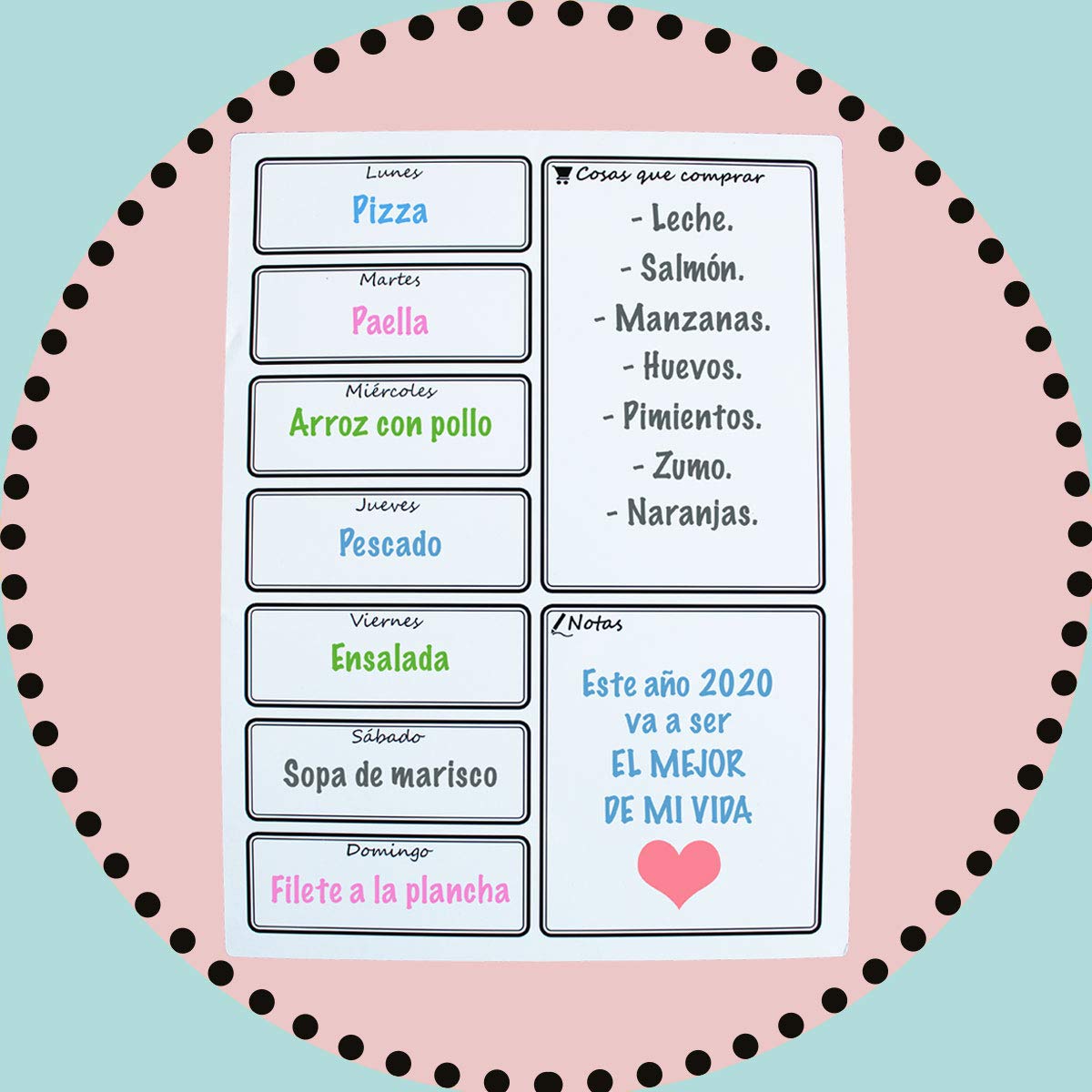 Pandiui23 Pizarra Nevera: Amazon.es: Hogar