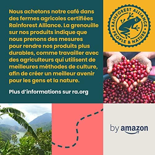 Café moulu Espresso Crema, Torréfaction Moyenne, 250g, Lot de 4 - Certifié Rainforest Alliance