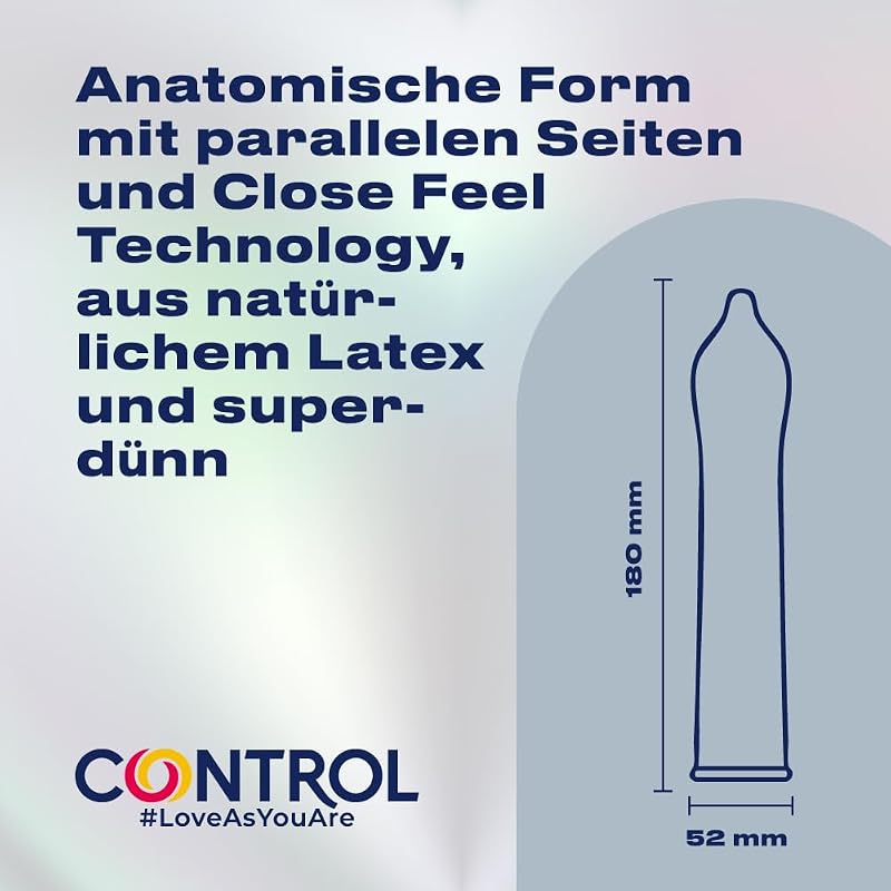 Finissimo Ultrafeel Extradünne Kondome 0,04 mm aus Naturlatex – 24 Stück