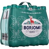 BORJOMI Sparkling Mineral Water with Natural Minerals - Crisp and Bold Taste - PET Bottles - 16.9 oz, Bottled Water 12 Pack