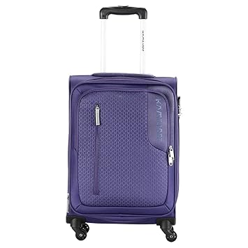 Kamiliant by American Tourister Kam Kojo Polyester 56.5 cms Purple Softsided Cabin Luggage (KAM KOJO SP 56.5 cm - Purple)