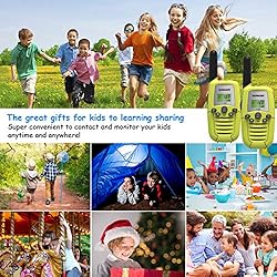 HUNICOM KidsWalkie Talkies, Toy Walkie Talkies for
