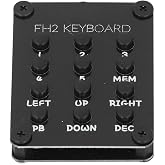 Amateur Radio External Keypad, 5 Memory Channel Keys for FT-891 FT-991A | Voice &amp; CW Message Storage, 3.5mm Plug-and-Play, Dual-Direction Cursor Control, Race Number Decrement Function