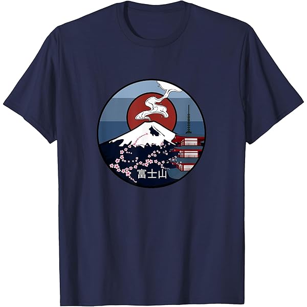 Amazon.com: Mt Fuji T Shirt Perfect For Lovers Of Japan And