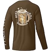 Palmyth Fishing Shirts for Men Long Sleeve Sun Protection Shirts UV UPF 50+ T-Shirt Quick Dry