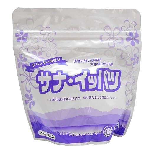 Amazon Sana 芳香性強力脱臭剤 不快害虫殺虫剤 ラベンダーの香り サナ イッパツ gx包入 業務用トイレ 浴室洗剤 産業 研究開発用品 通販