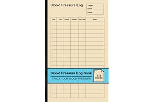 Blood Pressure Log Book: Simple Blood Pressure Logbook | Record and Monitor Your Blood Pressure | Small