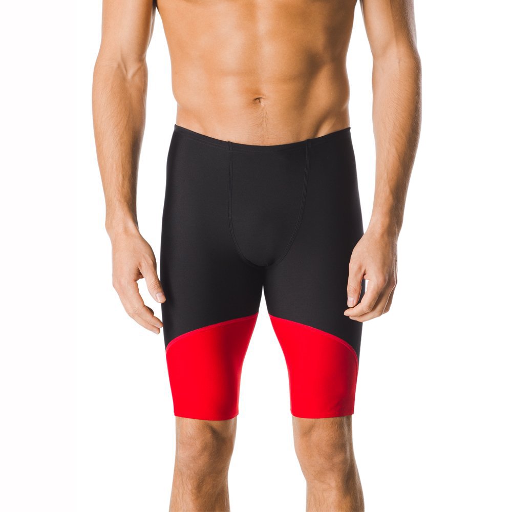 Photo 1 of Speedo Men's Swimsuit Jammer Endurance+ Splice Team Colors