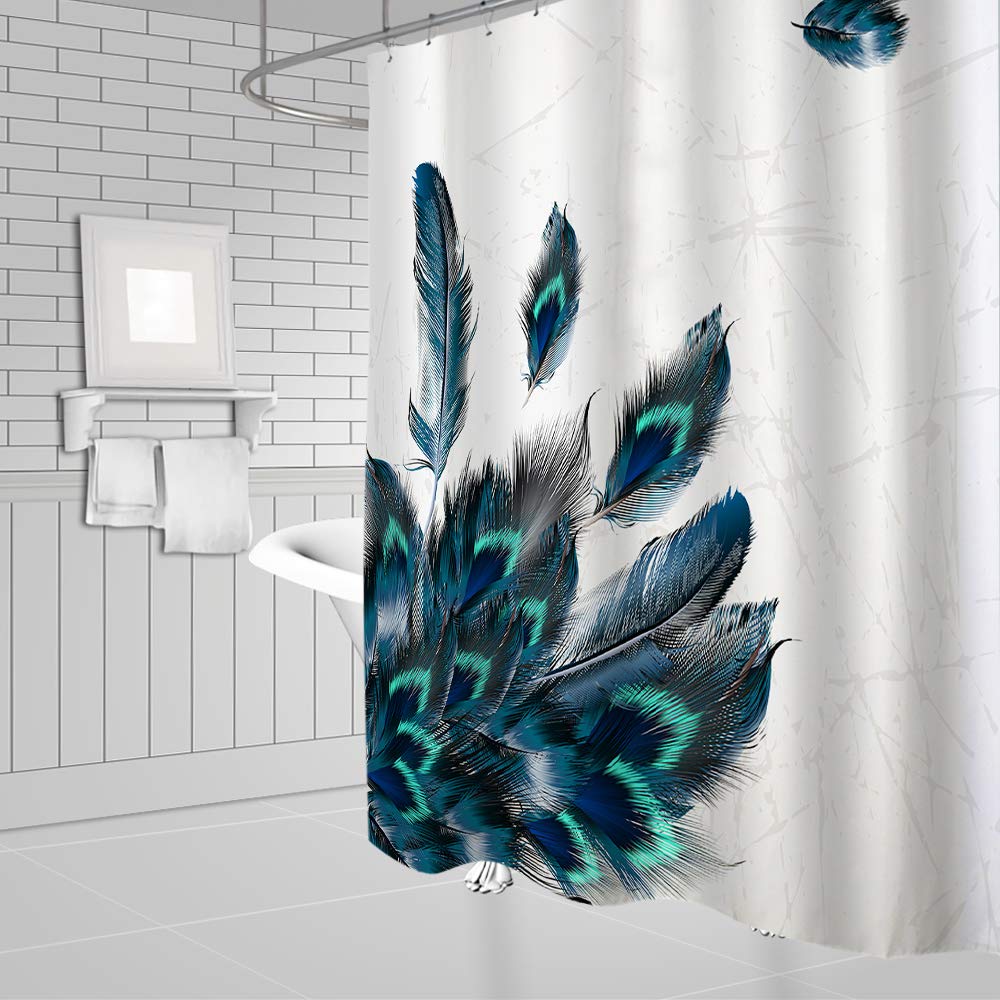 Harry Potter Shower Curtains Hogwarts Magic School Badge Logo Wooden Board Kids Bathroom Decor Waterproof Polyester