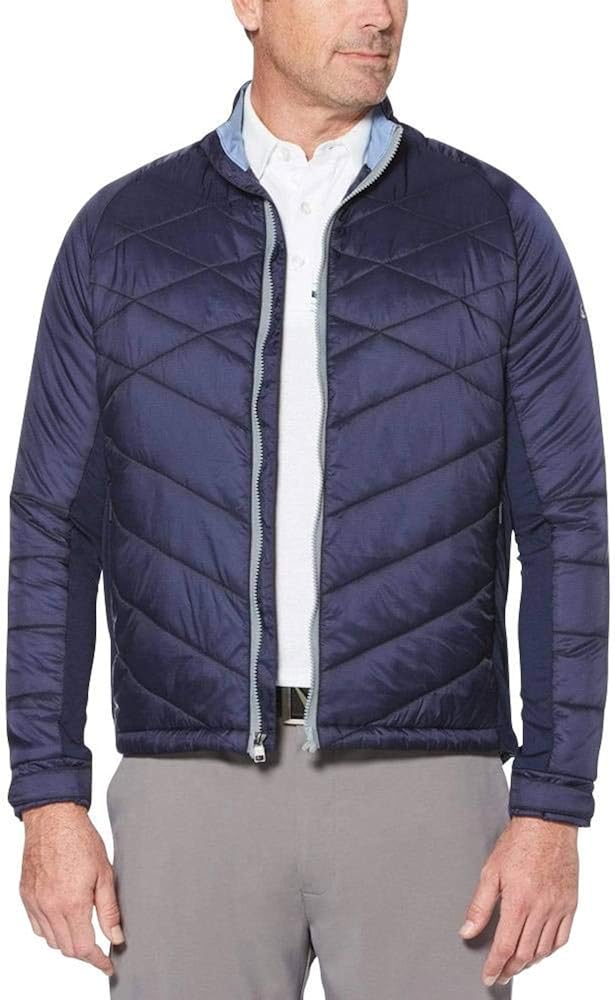 Callaway Men's Thermal Performance Quilted Golf Jacket, Peacoat, X