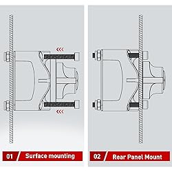 Nilight 2 Pack Battery Switch 12V 24V 48V 275A
