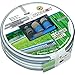 Creston Garden Hose (50 foot) with Nozzle Sprayer and Tap, Hose and Stop Connectors - Best Heavy Duty Flexible Watering Hoses for Watering Lawn, Yard/Garden, Car Wash, Washing Pets, Home Cleaning