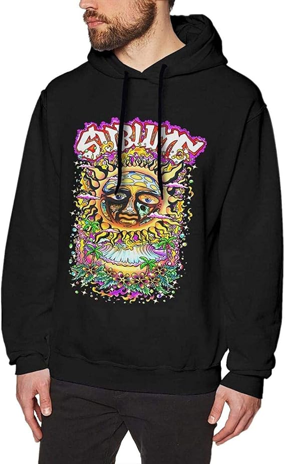 Amazon.com: Sublime Hoodie Mens Fashion Long Sleeve Pullover Sweater No