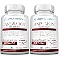 Approved Science Anemiaprin - Absorbable Iron, Vitamin C - Gentle On Stomach - 120 Capsules - 2 Month Supply - Non-GMO, Vegan