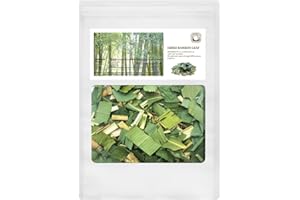 ADDERENITY Dried Bamboo Leaf 4oz Rich in Silica Vitamin Dietary Fiber Hair & Skin & Nail Supplement 죽엽 댓잎 차 Product of Korea