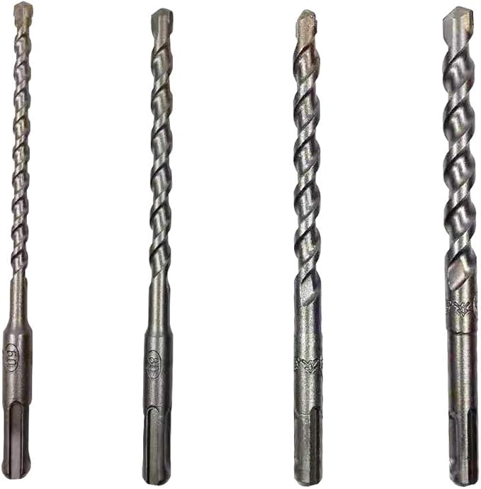 ZAYI 6 Inch/150mm Carbide Drilling Tip SDS Plus Masonry Drill Bit，Hex