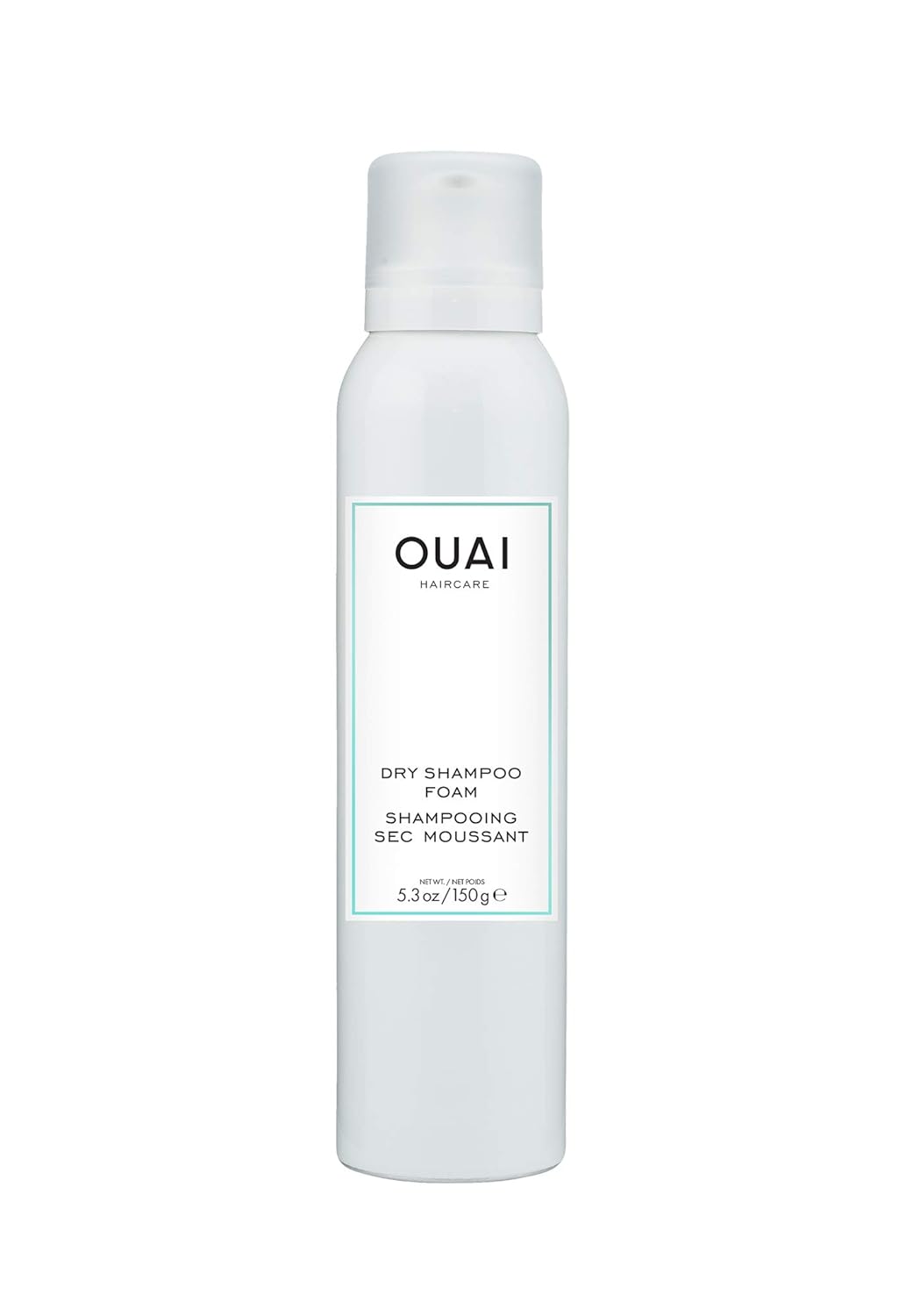 OUAI Dry Shampoo Foam. Cleanse, Remove 