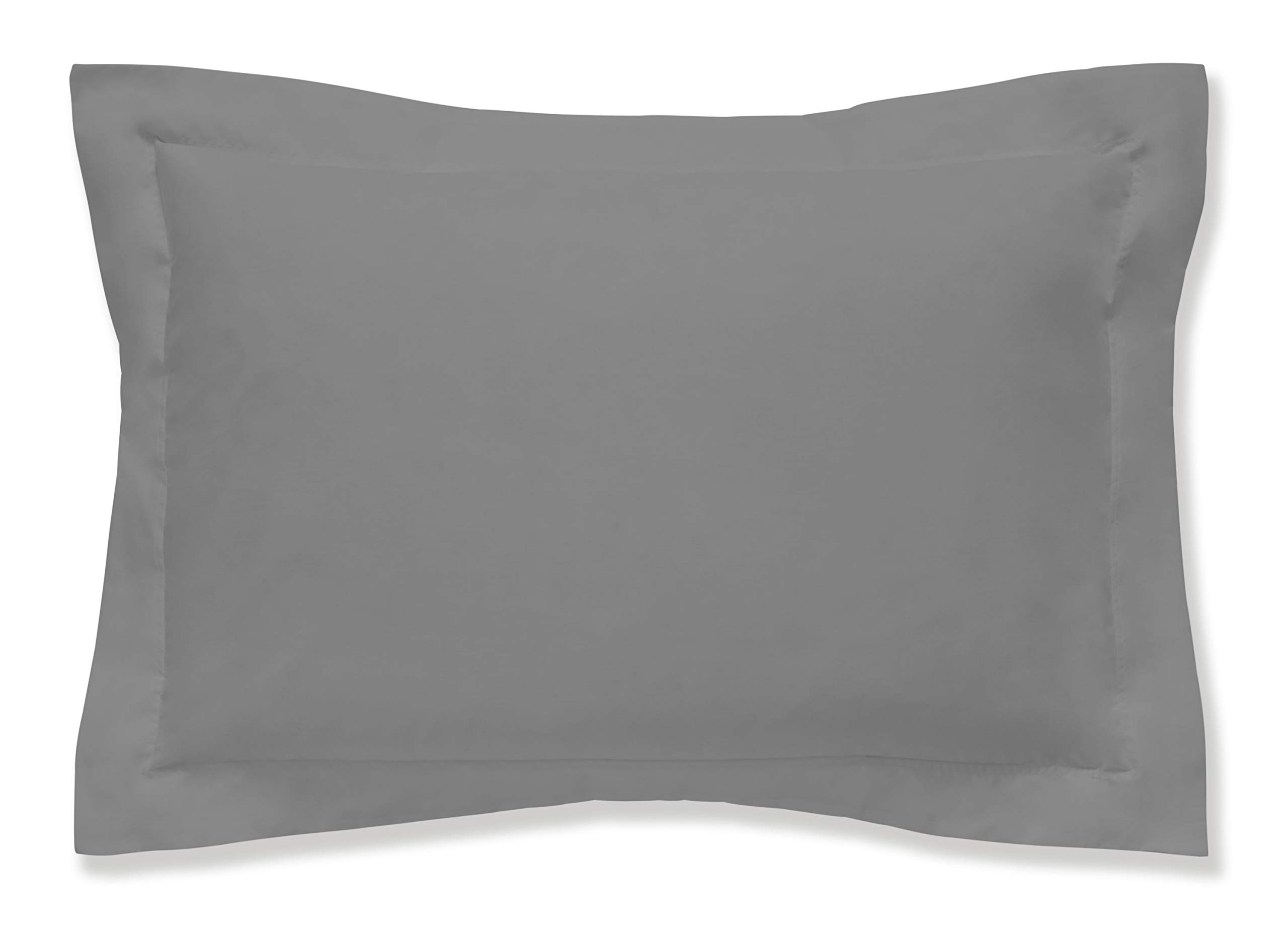 Bianca Egyptian Cotton Oxford Pillowcase Charcoal