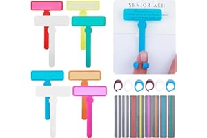 Xiaokeis Finger Focus Highlighter Set, Dyslexia Tools for Kids, T Shape Reading Guide Strips, Vertical Reading Guide Strips, Colored Overlays for Reading, Reading Classroom Supplies
