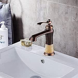 Fregadero del baño Latón Retro Lavabo Grifo Antiguo Hotel Cuenca del