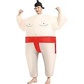 Threadsorcery Inflatable Costume Adult,Blow Up Wrestler Costumes,Inflatable Sumo Costume,Halloween Costumes for Men Women