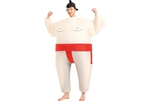 Threadsorcery Inflatable Costume Adult,Blow Up Wrestler Costumes,Inflatable Sumo Costume,Halloween Costumes for Men Women