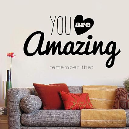 Pegatinas de pared Inspiradoras Sala de estar Decoración del hogar