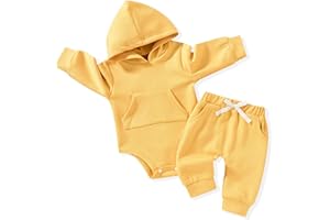 Aalizzwell Infant Baby Winter Hoodie Outfit