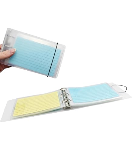 index card holder for 3 ring binder Amazon.com : 3x5 Organizers Case with Dividers (Blue) They’re great for anyone Dragon Art Card: Orhan Size:Oversized Playmat Magnetic Holder