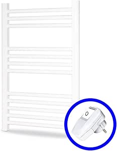 Radiador Eléctrico Secatoallas Cicsa ZETA DRY * Toalleros Eléctricos (Medidas 700 x 500 mm) 250 Watios * Secatoallas En Color Blanco * 2 AÑOS de ...