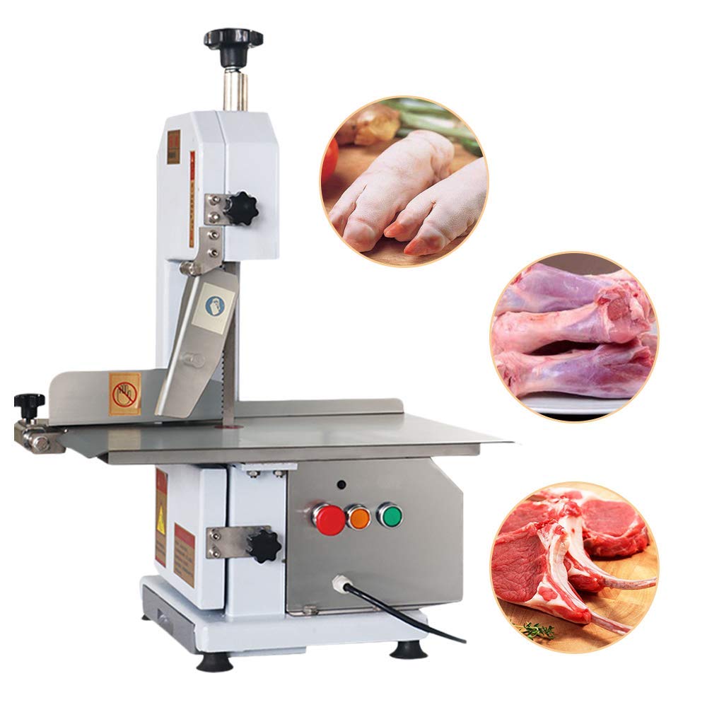 JIAWANSHUN Bone Cutting Machine Commercial Meat Band Saw Cutting