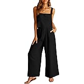 ANRABESS Women's 2 Piece Outfits Linen Pants Jumpsuit Matching Lounge Set Casual Summer Beach Vacation Trendy Clothes