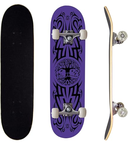 Powell Peralta Shape de Skate Chris Hiett Skull Flight - 24,1 cm x