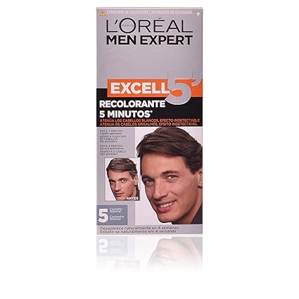L Oreal Paris Men Expert Excell 5 Brush In Hair Colour Natural