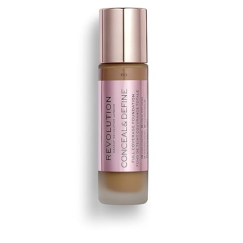 Revolution Conceal & Define Concealer, Lightweight, Long-Lasting, Full Coverage Face Makeup, C14, 4g