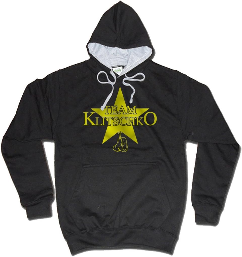 Dibbs Clothing Men's Team Klitschko Boxing Star Gym Mp3 Hoody